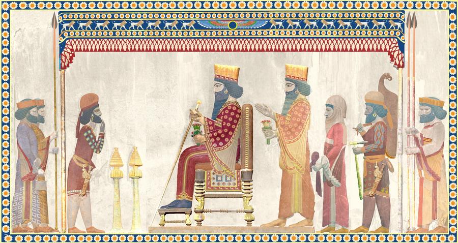 Telling about a king from among the kings of Persia