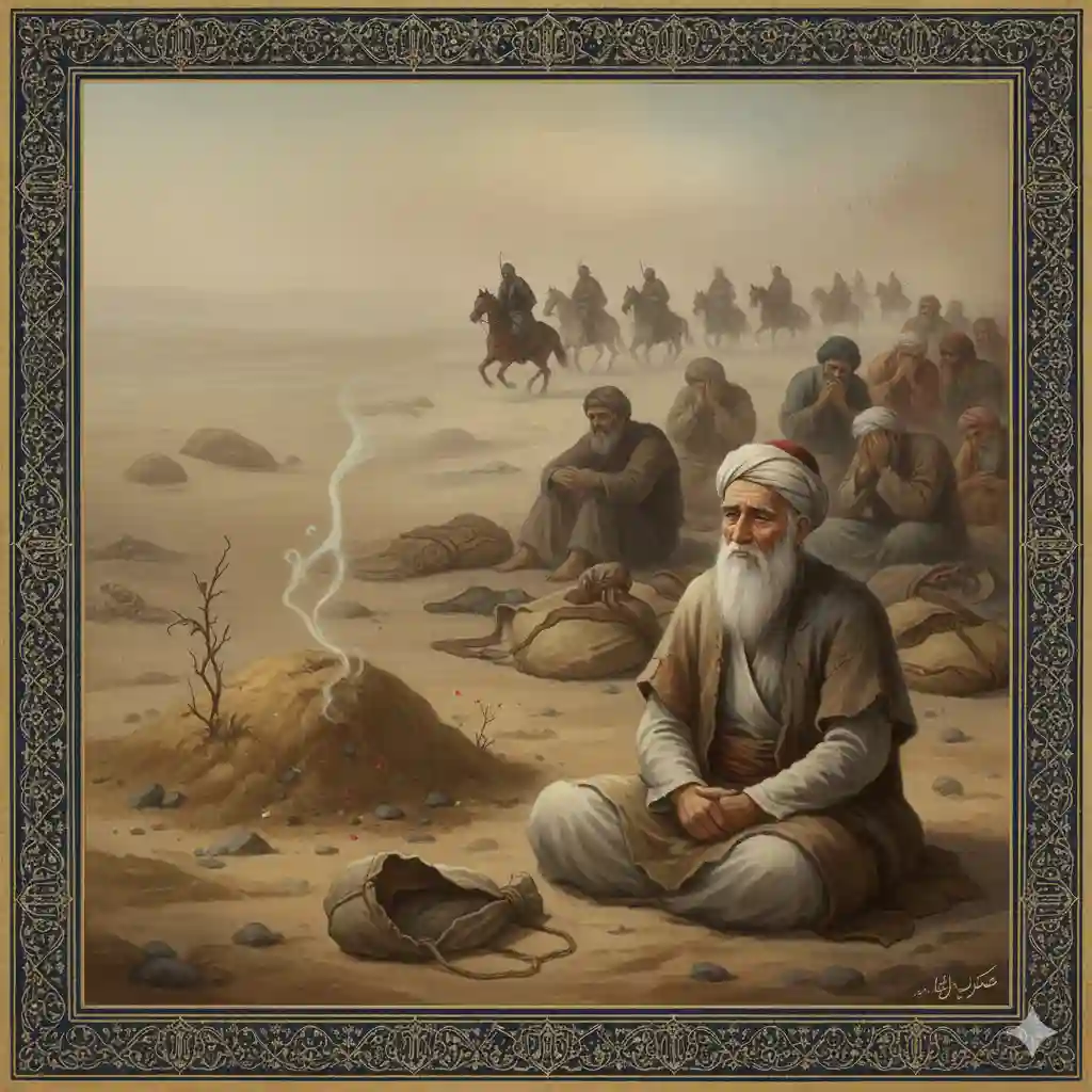 Sadhin Friend The saddened of Saadi when his friend passed away